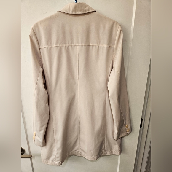 NWOT - Towne Collection by London Fog Lt. Pink Shortie Rain Coat - Size XL - Picture 8 of 9